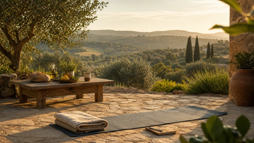 yoga retreat sicily